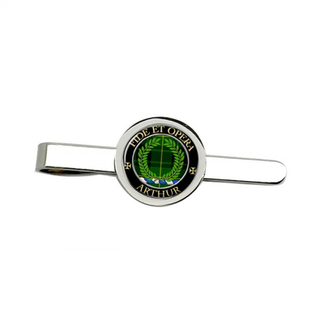 Arthur Ancient Scottish Clan Crest Tie Clip