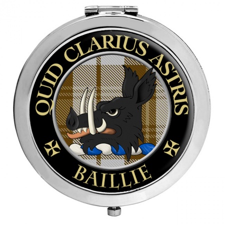 Baillie Scottish Clan Crest Compact Mirror