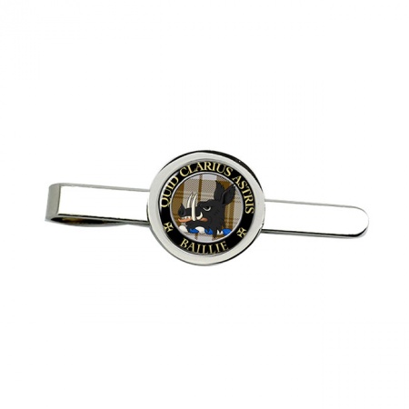 Baillie Scottish Clan Crest Tie Clip