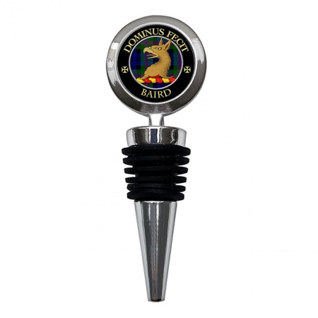 Baird Scottish Clan Crest Bottle Stopper