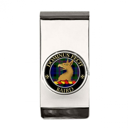 Baird Scottish Clan Crest Money Clip