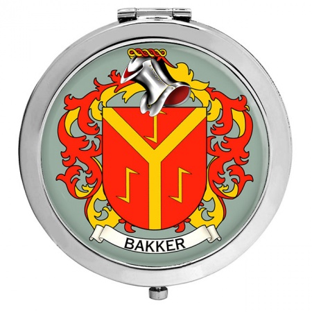 Bakker (Netherlands) Coat of Arms Compact Mirror