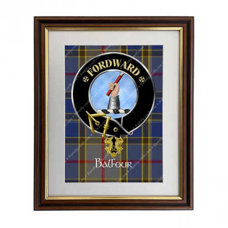 Balfour Scottish Clan Crest Framed Print