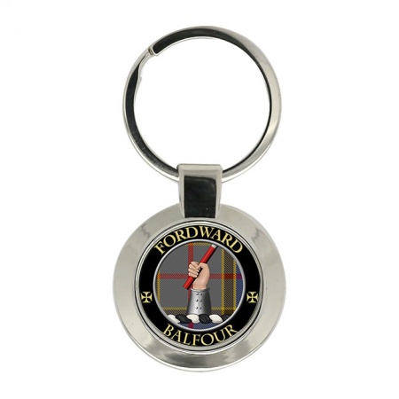 Balfour Scottish Clan Crest Key Ring