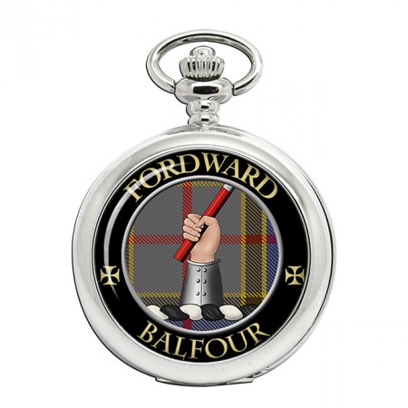 Balfour Scottish Clan Crest Pocket Watch