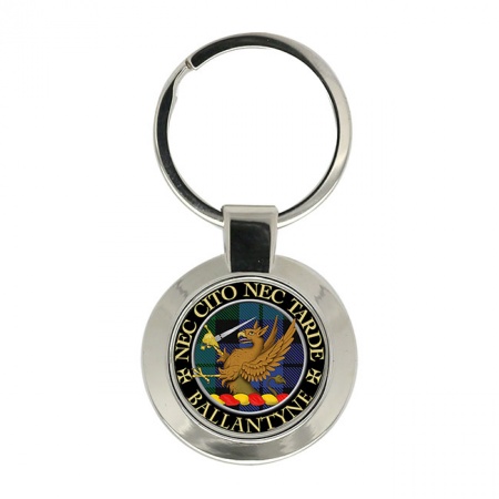 Ballantyne Scottish Clan Crest Key Ring