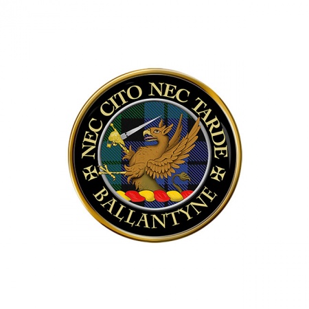Ballantyne Scottish Clan Crest Pin Badge