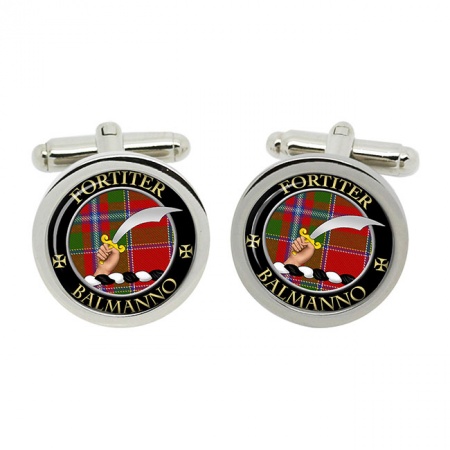 Balmanno Scottish Clan Crest Cufflinks