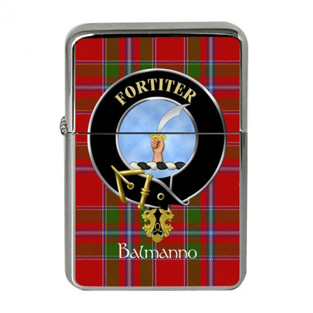 Balmanno Scottish Clan Crest Flip Top Lighter