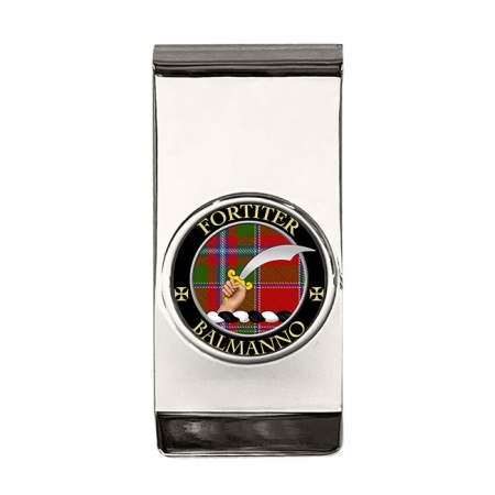 Balmanno Scottish Clan Crest Money Clip