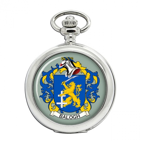 Balogh (Hungary) Coat of Arms Pocket Watch