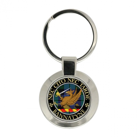 Bannatyne Scottish Clan Crest Key Ring