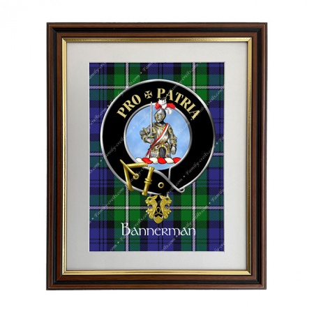 Bannerman Scottish Clan Crest Framed Print