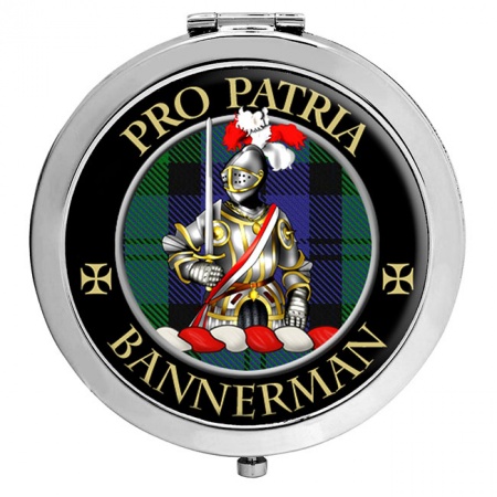 Bannerman Scottish Clan Crest Compact Mirror
