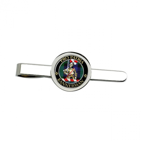 Bannerman Scottish Clan Crest Tie Clip