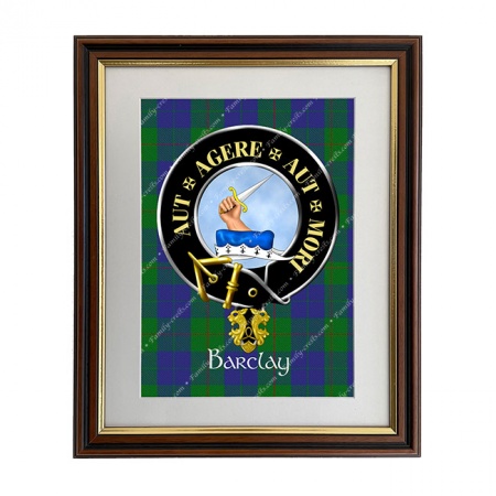 Barclay Scottish Clan Crest Framed Print