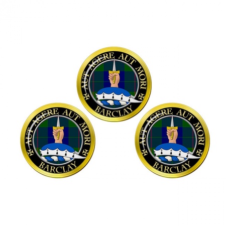 Barclay Scottish Clan Crest Golf Ball Markers