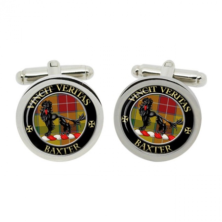 Baxter Scottish Clan Crest Cufflinks