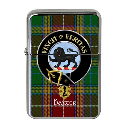 Baxter Scottish Clan Crest Flip Top Lighter