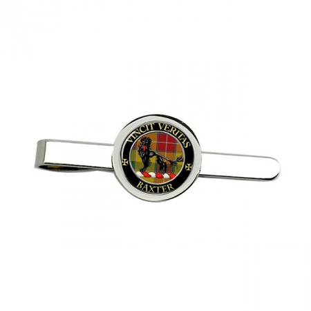 Baxter Scottish Clan Crest Tie Clip