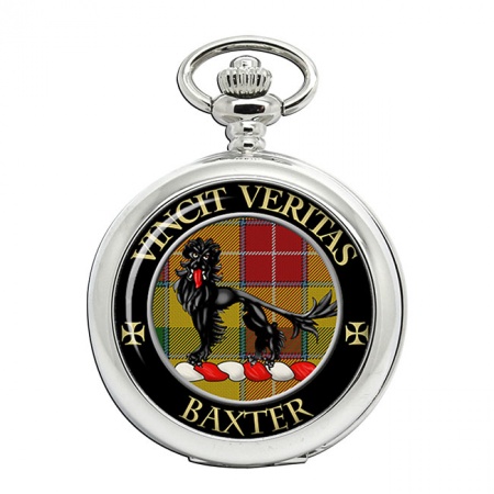 Baxter Scottish Clan Crest Pocket Watch