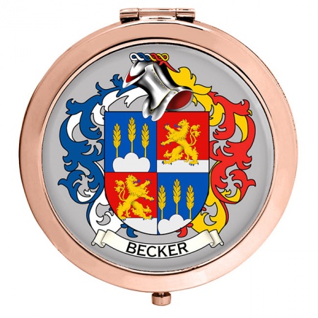 Becker (Germany) Coat of Arms Compact Mirror