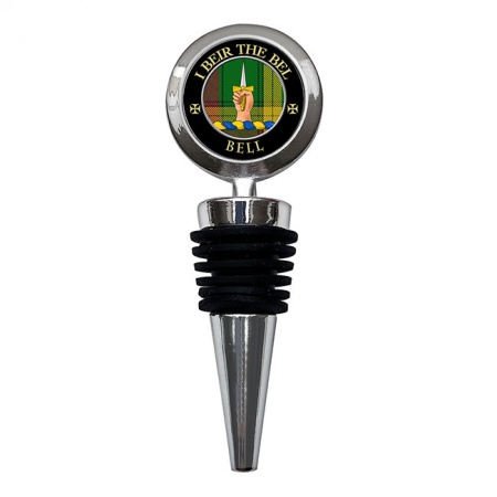 Bell of Kirkconnel Scottish Clan Crest Bottle Stopper