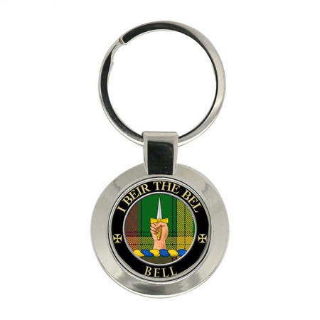 Bell of Kirkconnel Scottish Clan Crest Key Ring