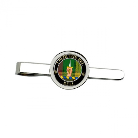 Bell of Kirkconnel Scottish Clan Crest Tie Clip