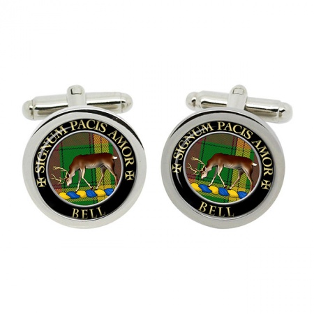 Bell of Provoschaugh Scottish Clan Crest Cufflinks