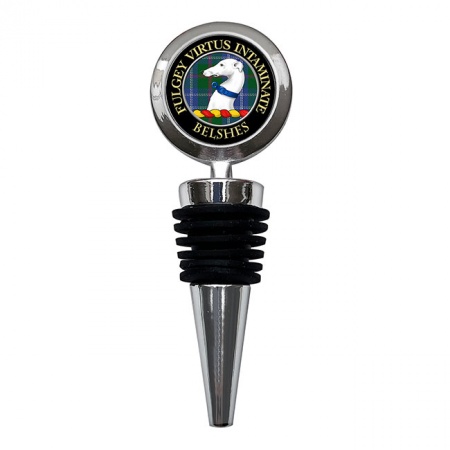 Belshes Scottish Clan Crest Bottle Stopper