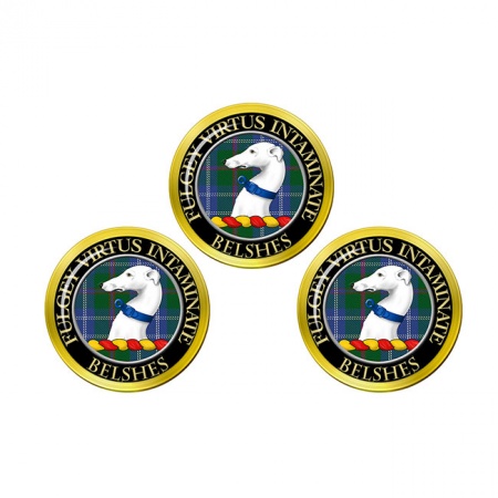 Belshes Scottish Clan Crest Golf Ball Markers
