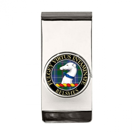 Belshes Scottish Clan Crest Money Clip