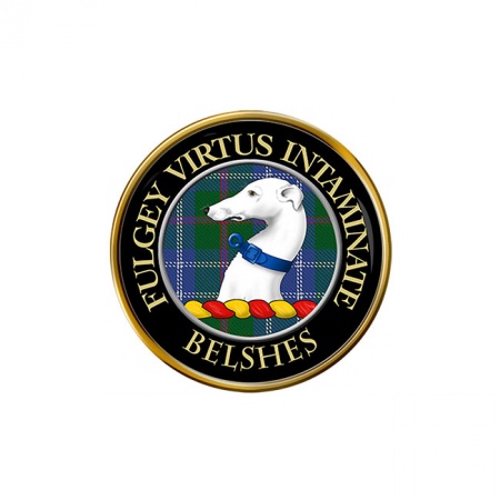 Belshes Scottish Clan Crest Pin Badge