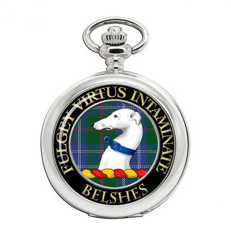 Belshes Scottish Clan Crest Pocket Watch