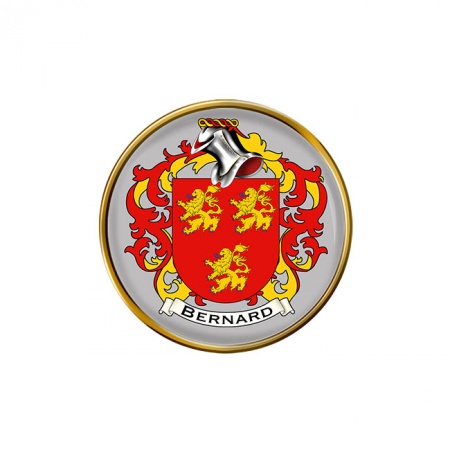 Bernard (France) Coat of Arms Pin Badge