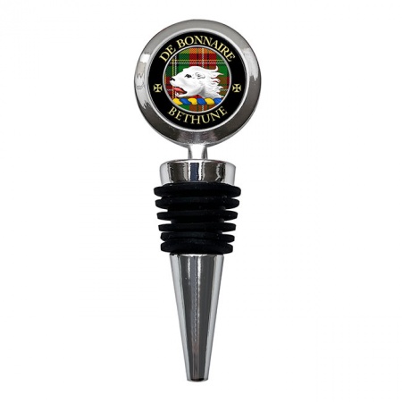 Bethune Scottish Clan Crest Bottle Stopper