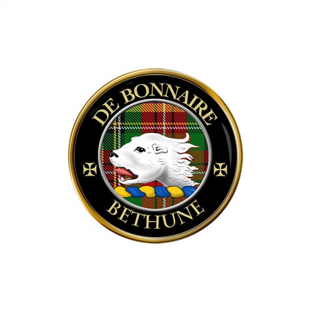 Bethune Scottish Clan Crest Pin Badge