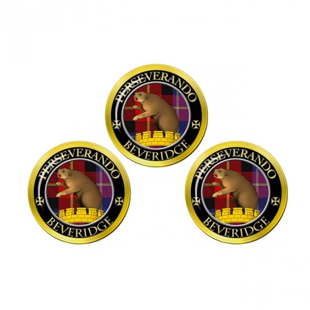 Beveridge Scottish Clan Crest Golf Ball Markers