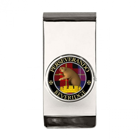 Beveridge Scottish Clan Crest Money Clip