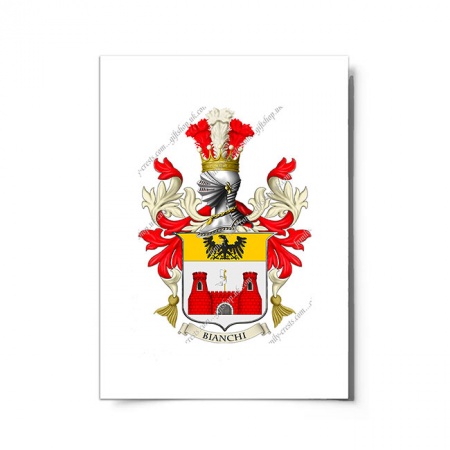 Bianchi (Italy) Coat of Arms Print
