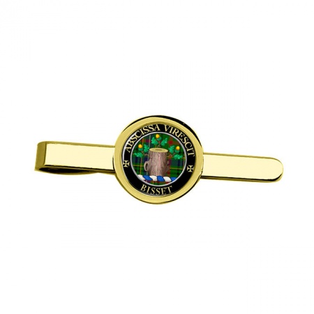 Bisset Scottish Clan Crest Tie Clip