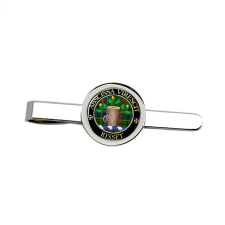 Bisset Scottish Clan Crest Tie Clip