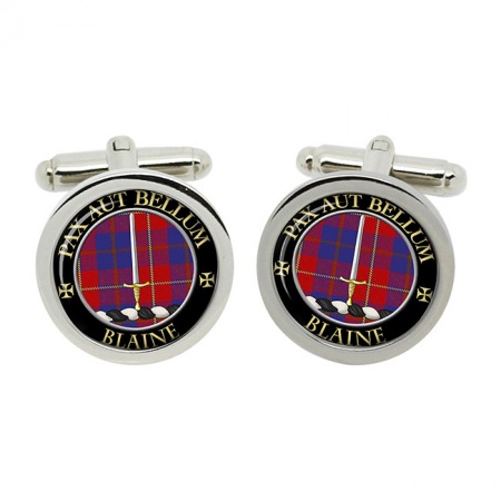 Blaine Scottish Clan Crest Cufflinks