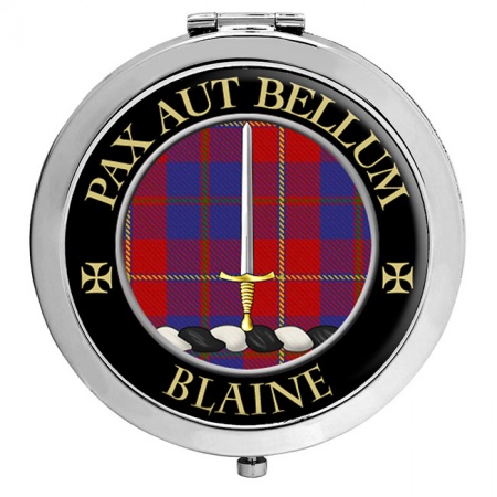 Blaine Scottish Clan Crest Compact Mirror