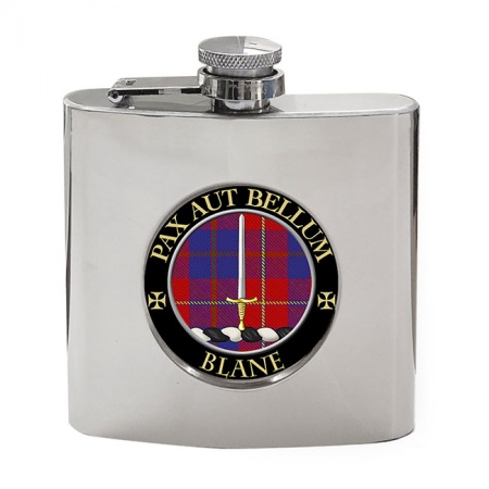 Blane Scottish Clan Crest Hip Flask