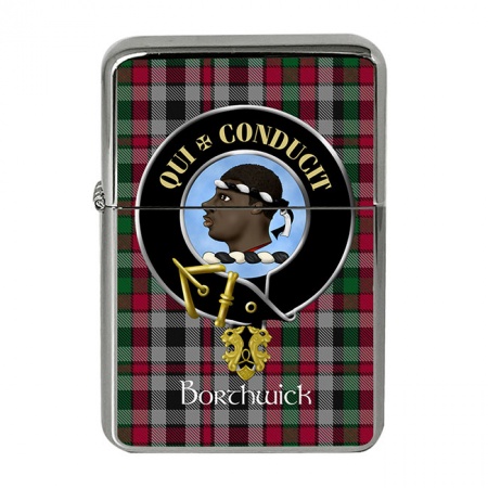 Borthwick Scottish Clan Crest Flip Top Lighter