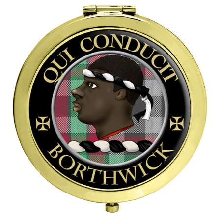 Borthwick Scottish Clan Crest Compact Mirror