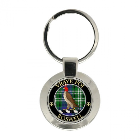 Boswell Scottish Clan Crest Key Ring