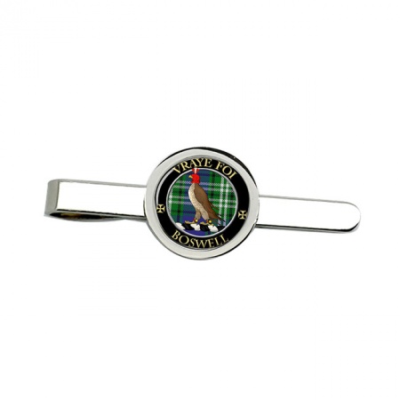 Boswell Scottish Clan Crest Tie Clip